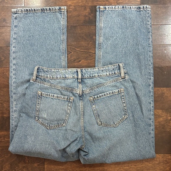 Dynamite | 2 | Mika Relaxed Straight Mid Rise Women's Jeans - Picture 6 of 8